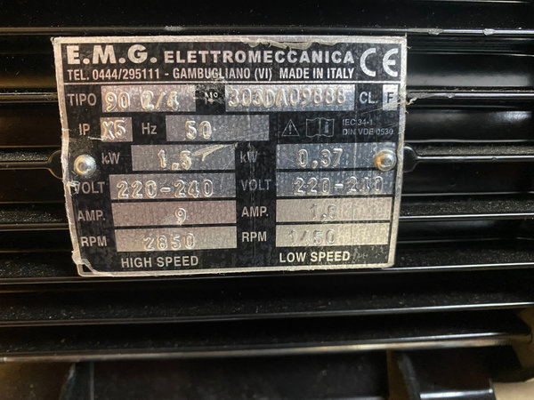 Motor EMG MEC 90 2stufig